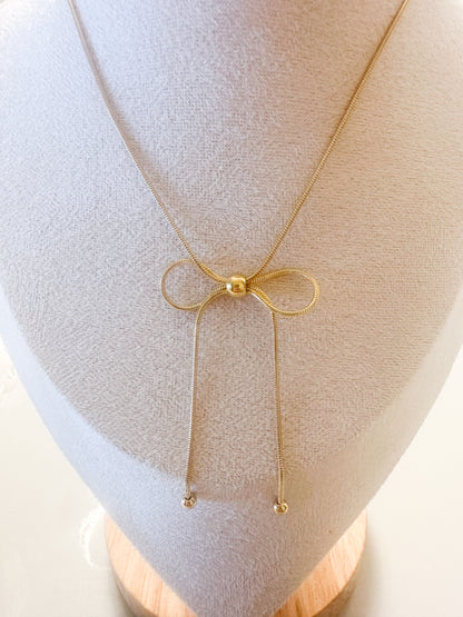 Bow Knot Necklace