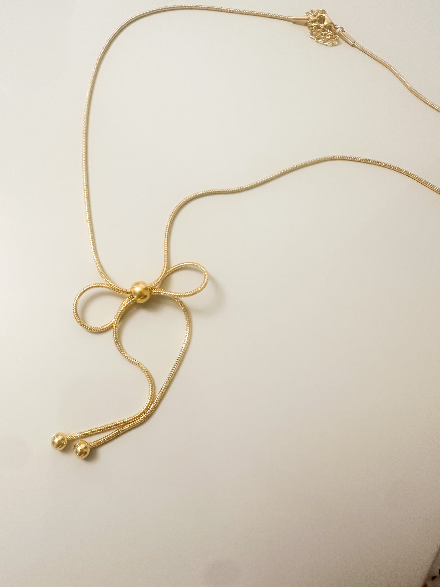 Bow Knot Necklace