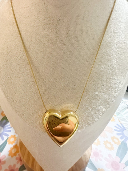 Bárbara Heart Pendant Necklace