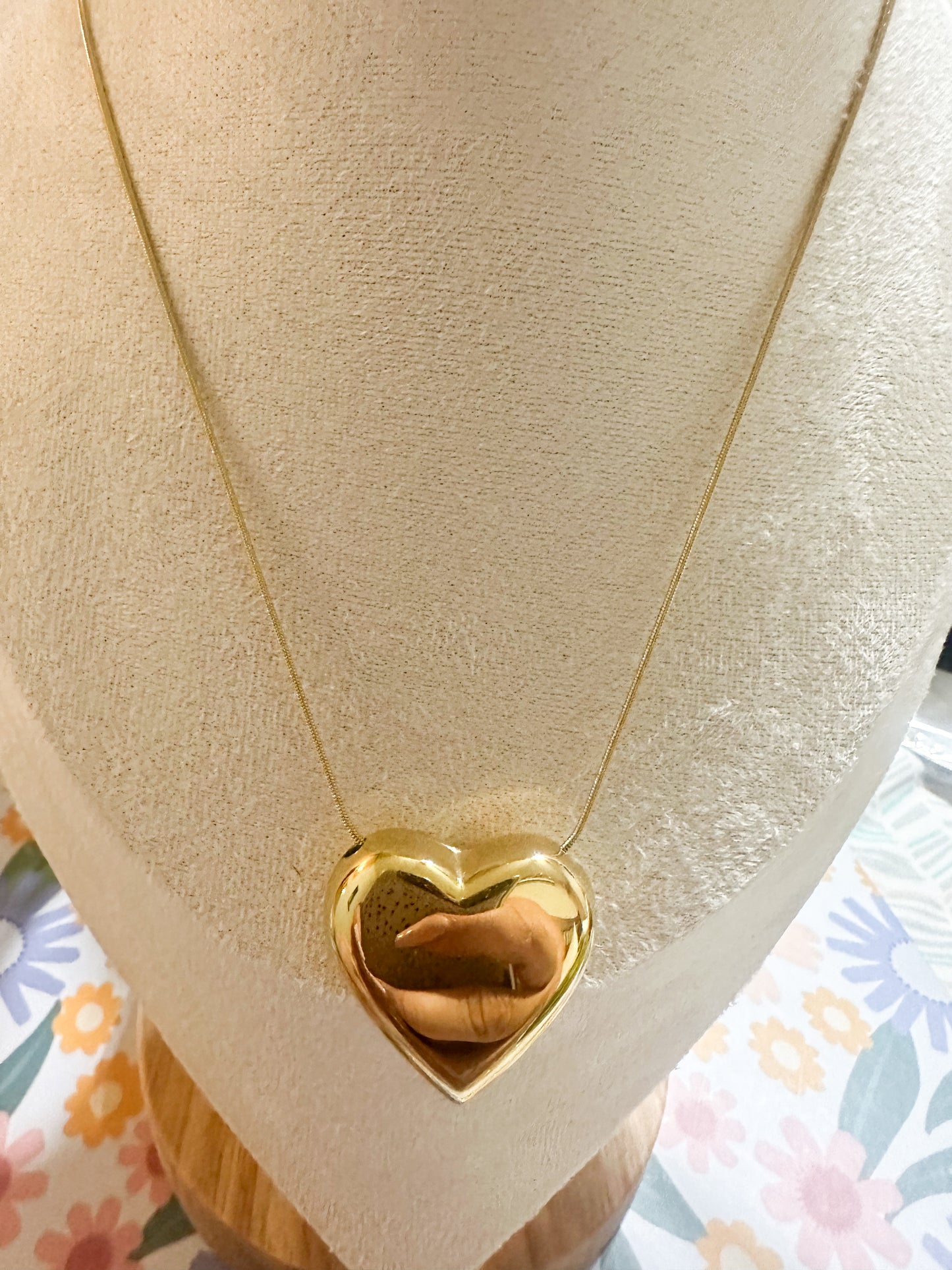 Bárbara Heart Pendant Necklace