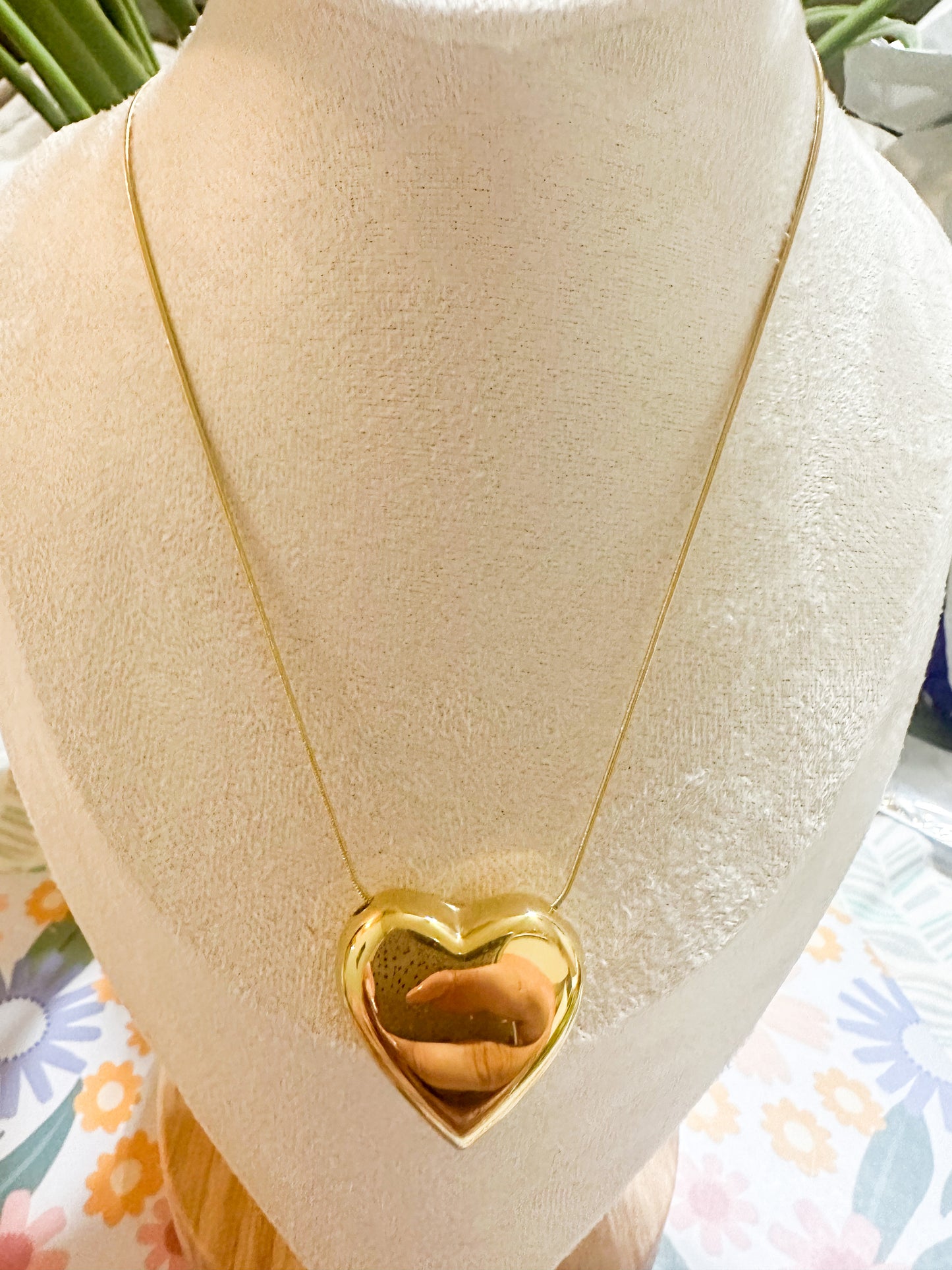 Bárbara Heart Pendant Necklace